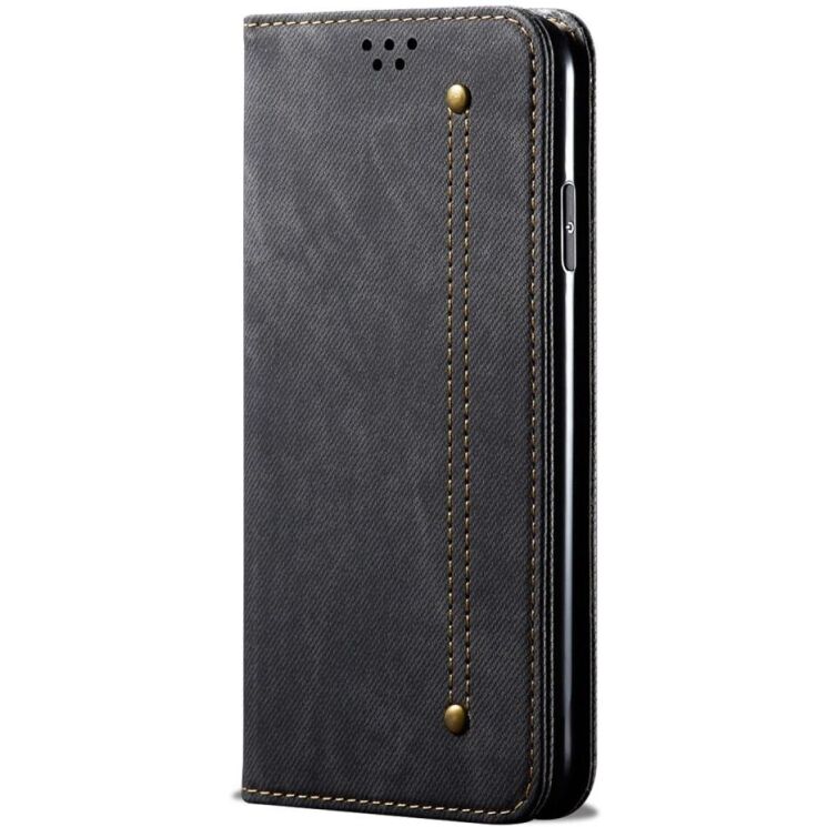 Чохол-книжка UniCase Jeans Wallet для Xiaomi Redmi Note 14 5G - Black: фото 4 з 9