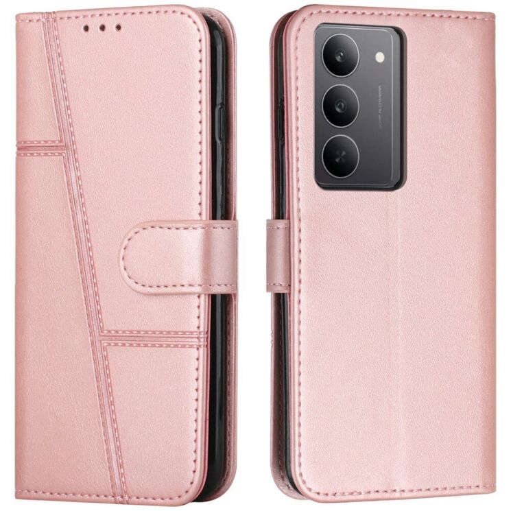 Чохол-книжка UniCase Jet Cover для Realme C75 - Rose Gold: фото 1 з 11