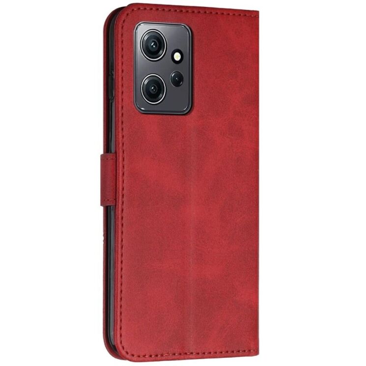 Чехол-книжка UniCase Jet Cover для Xiaomi Redmi Note 12 - Red: фото 6 из 11