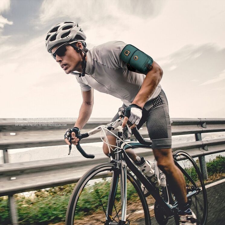 Чехол на руку HAOSHUAI Fit Carry - Dark Blue: фото 3 из 8