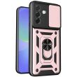 Чехол с защитой камеры Deexe Armor Shield для Samsung Galaxy A37 (A376) - Rose Gold (406012RG)