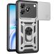 Чохол із захистом камери Deexe Armor Shield для ZTE Blade A36 - Silver (402516S). Фото 1 з 9