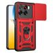 Чохол із захистом камери Deexe Armor Shield для ZTE Blade A56 - Red (391119R). Фото 1 з 10