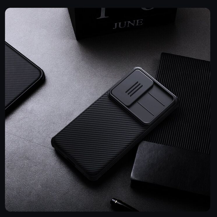 Чехол со шторкой для камеры NILLKIN CamShield Pro для Samsung Galaxy S26 - Black: фото 16 из 17