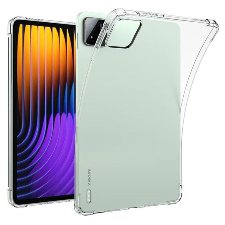 Чехол UniCase Airbag Max для Xiaomi Pad 7 / 7 Pro - Transparent: фото 1 из 5