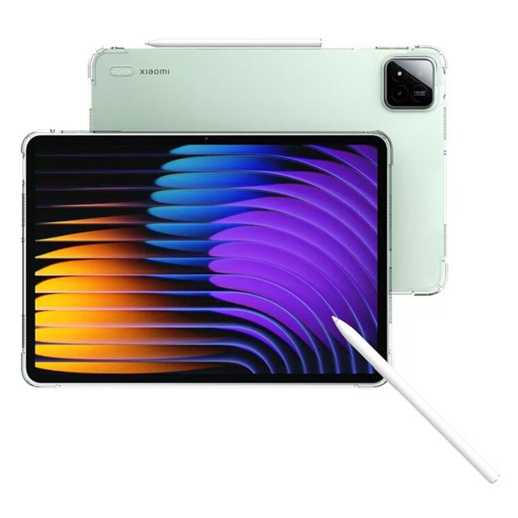 Чехол UniCase Airbag Max для Xiaomi Pad 7 / 7 Pro - Transparent: фото 3 из 5