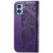 Чехол-книжка с рисунком UniCase Butterfly Pattern для Motorola Moto E22 - Purple (326712V). Фото 5 из 8