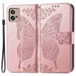 Чехол UniCase Butterfly Pattern для Motorola Moto G32 - Rose Gold (304426RG)