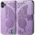 Чехол UniCase Butterfly Pattern для Nothing CMF Phone 1 - Light Purple: фото 1 из 9