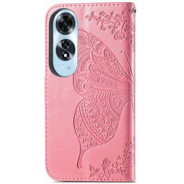 Чехол UniCase Butterfly Pattern для OPPO A60 - Pink: фото 5 из 7