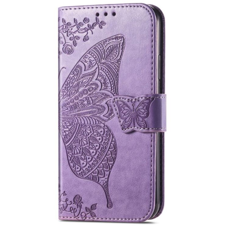 Чехол UniCase Butterfly Pattern для Samsung Galaxy A06 (A065) - Light Purple: фото 5 из 9