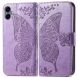 Чехол UniCase Butterfly Pattern для Samsung Galaxy A06 (A065) - Light Purple (365118LV). Фото 1 из 9