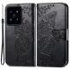Чехол UniCase Butterfly Pattern для Xiaomi 14 - Black (342255B). Фото 1 из 5