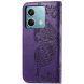 Чехол UniCase Butterfly Pattern для Xiaomi Redmi Note 13 - Dark Purple (345955DV). Фото 4 из 5
