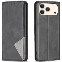 Чохол UniCase Geometric Pattern для Apple iPhone 17 Pro - Black: фото 1 з 8