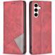 Чехол UniCase Geometric Pattern для Samsung Galaxy S24 FE (S721) - Red (367501R). Фото 1 из 8
