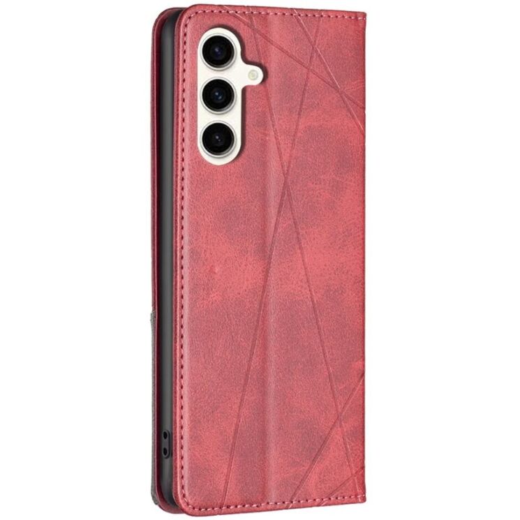 Чехол UniCase Geometric Pattern для Samsung Galaxy S24 FE (S721) - Red: фото 3 из 8