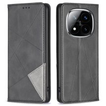 Чехол UniCase Geometric Pattern для Xiaomi Redmi Note 14 Pro - Black: фото 1 из 8