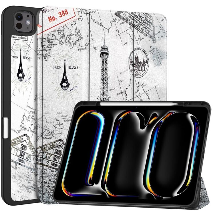Чехол UniCase Soft Life Style для Apple iPad Pro 13 (2024) - Vintage Tower: фото 1 из 8