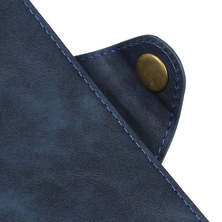 Чохол UniCase Vintage Wallet для Motorola Moto E7 Power / Moto E7i / Moto E7i Power - Blue: фото 7 з 10