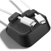 Тримач для кабелів Spigen Magnetic Cable Holder (APP11145) - Black: фото 1 з 12
