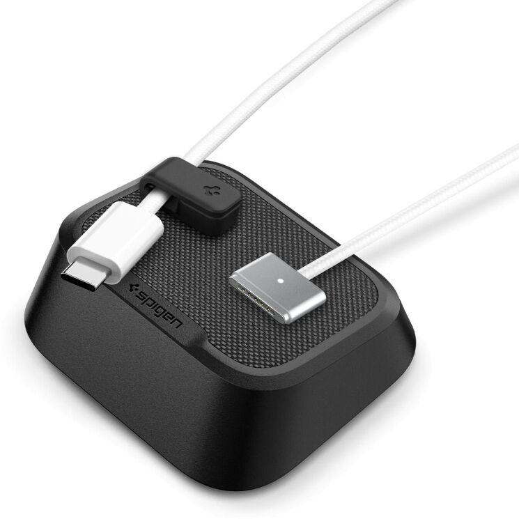 Тримач для кабелів Spigen Magnetic Cable Holder (APP11145) - Black (995908B) Тримач для кабелів Spigen Magnetic Cable Holder (APP11145) - Black: фото 2 з 12