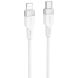 Кабель Hoco X109 Type-C to Lightning (27W, 3A, 1m) - White (896459W). Фото 1 из 6
