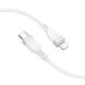 Кабель Hoco X109 Type-C to Lightning (27W, 3A, 1m) - White (896459W). Фото 2 из 6