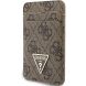 Кардхолдер з ремінцем для смартфону Guess triangle MagSafe (GUBPWMWSP4GTW) - Brown (982439Z). Фото 3 з 6