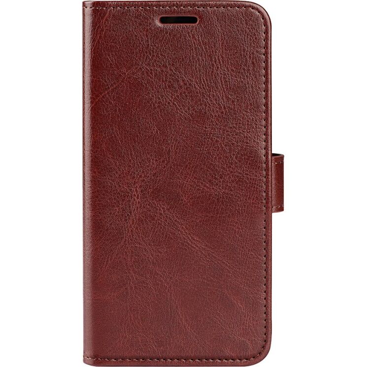 Классический чехол-книжка Deexe Wallet Style для Google Pixel 11 - Brown: фото 4 из 7