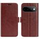 Классический чехол-книжка Deexe Wallet Style для Google Pixel 11 - Brown (425005Z). Фото 1 из 7