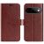 Классический чехол-книжка Deexe Wallet Style для Google Pixel 11 - Brown: фото 1 из 7