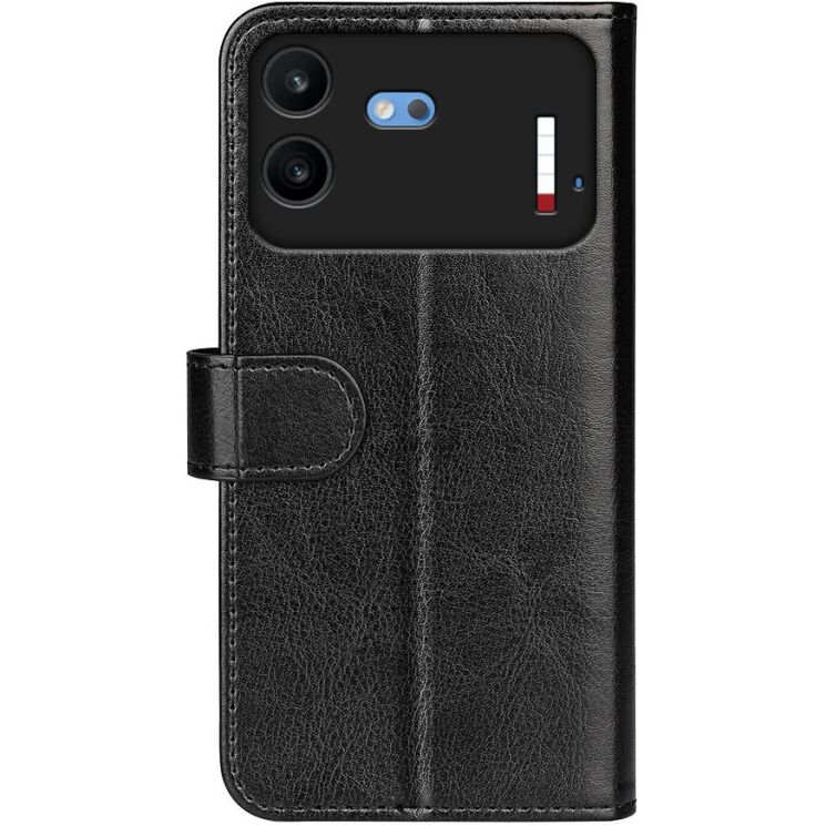 Класичний чохол-книжка Deexe Wallet Style для Nothing Phone (4b) - Black (218410B) Класичний чохол-книжка Deexe Wallet Style для Nothing Phone (4b) - Black: фото 6 з 8