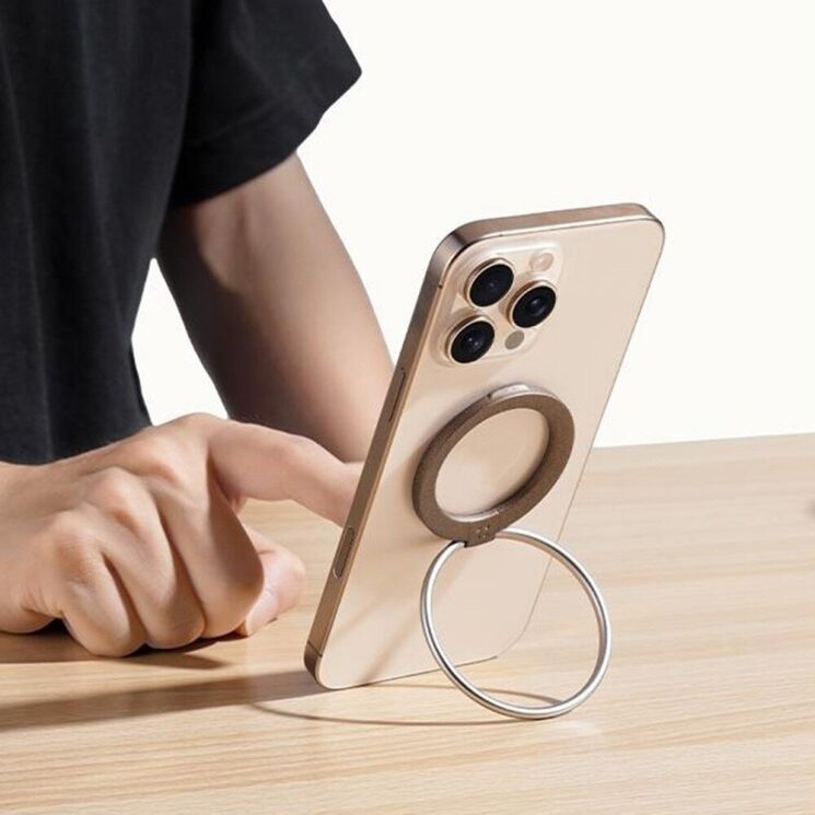 Кольцо-держатель MOMAX HOOP Magnetic Ring Stand - Purple: фото 11 из 14