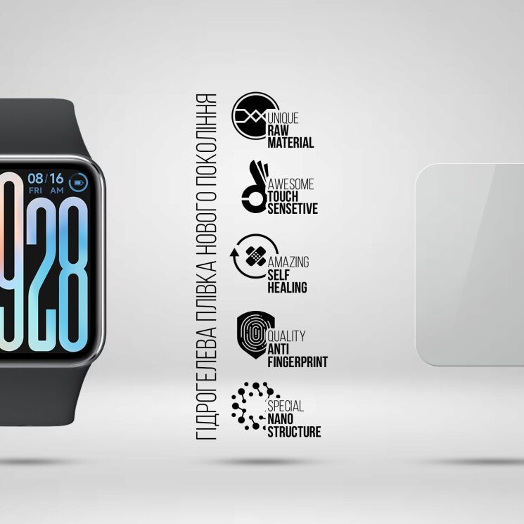 Комплект плівок (6шт) ArmorStandart Watch Film для Xiaomi Mi Smart Band 9 Pro: фото 2 з 4