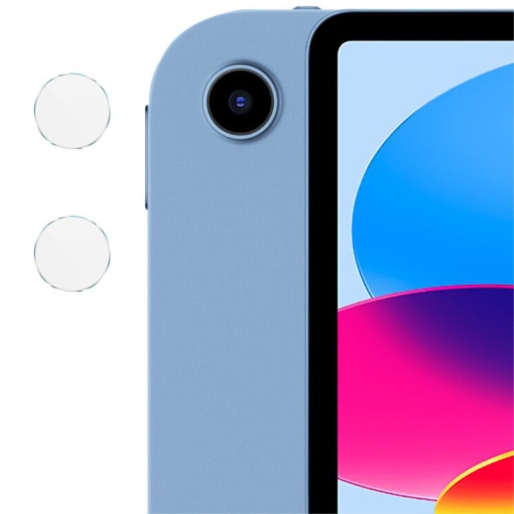 Комплект захисних стекол IMAK Camera Lens Protector для Apple iPad 10.9 (2022) / iPad 11 (2025): фото 1 из 7