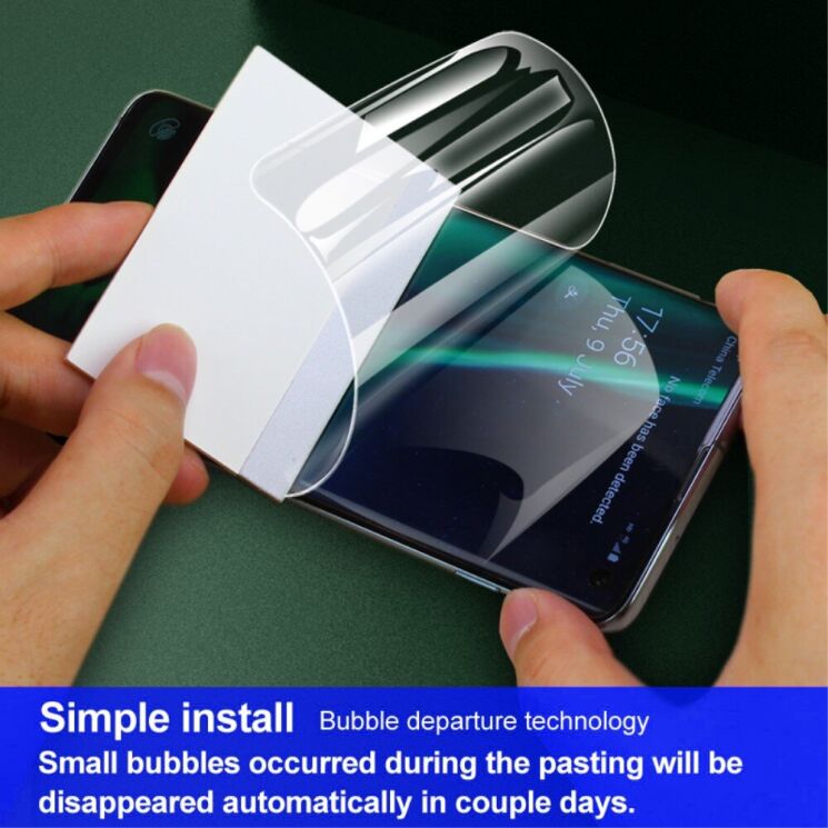 Комплект защитных пленок IMAK Full Coverage Hydrogel Film для ZTE Nubia Red Magic 9 Pro: фото 8 из 13