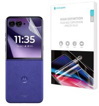 Комплект захисних плівок на зовнішній екран (2шт) RockSpace Explosion-Proof SuperClear для Motorola Razr 70 Ultra: фото 1 з 1