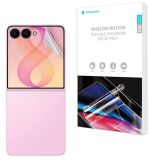 Комплект захисних плівок на зовнішній екран (2шт) RockSpace Explosion-Proof SuperClear для Samsung Galaxy Flip 8: фото 1 з 1