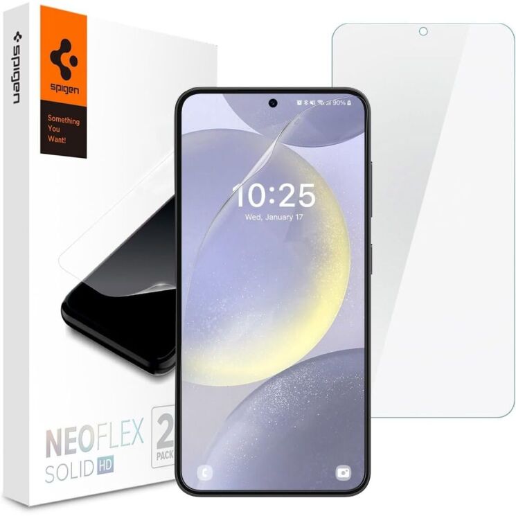 Комплект защитных пленок Spigen (SGP) Screen Protector Neo Flex Solid для Samsung Galaxy S24 (S921): фото 1 из 15