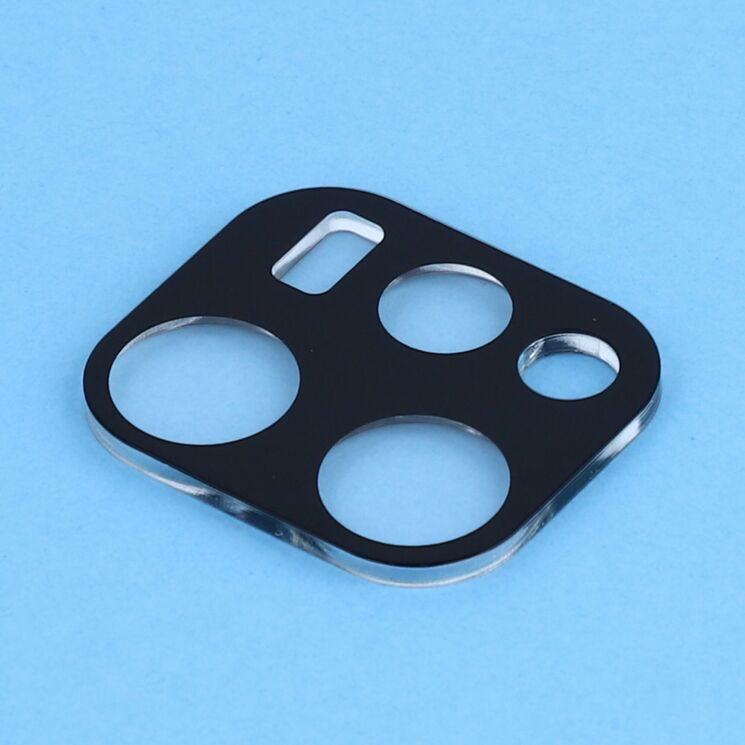 Комплект защитных стекол на заднюю камеру Deexe Black Lens Protector для OPPO Reno 15 - Black: фото 3 из 5