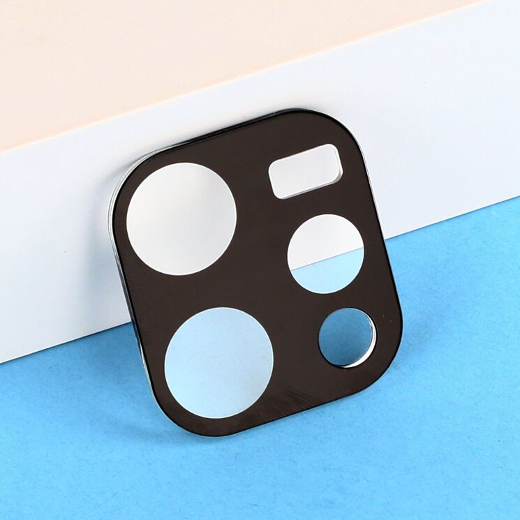 Комплект защитных стекол на заднюю камеру Deexe Black Lens Protector для OPPO Reno 15 - Black: фото 4 из 5