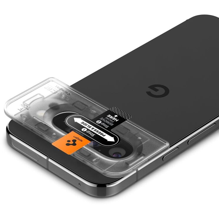 Комплект защитных стекол Spigen (SGP) Optik EZ Fit для Google Pixel 9 Pro XL: фото 4 из 16