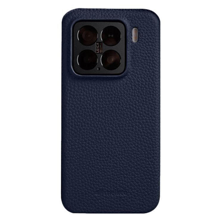 Кожаный чехол MELKCO Leather Case для Xiaomi 15 - Dark Blue: фото 1 из 9