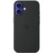 Оригинальный чехол Silicone Case with MagSafe для Apple iPhone 16 (MYY13) - Black (366447B). Фото 2 из 6