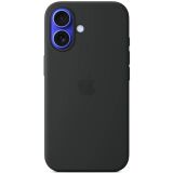 Оригинальный чехол Silicone Case with MagSafe для Apple iPhone 16 (MYY13) - Black: фото 1 из 6