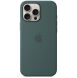 Оригінальний чохол Silicone Case with MagSafe для Apple iPhone 16 Pro Max (MA7V4) - Lake Green (366356G). Фото 3 з 4