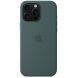 Оригінальний чохол Silicone Case with MagSafe для Apple iPhone 16 Pro Max (MA7V4) - Lake Green (366356G). Фото 4 з 4