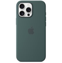 Оригінальний чохол Silicone Case with MagSafe для Apple iPhone 16 Pro Max (MA7V4) - Lake Green: фото 1 з 4