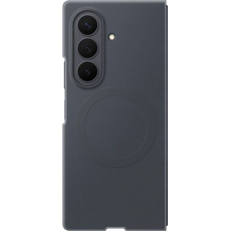 Оригинальный чехол Silicone Magnet Case для Samsung Galaxy Fold 8 Ultra (EF-EF976CBEGUA) - Black: фото 2 из 5